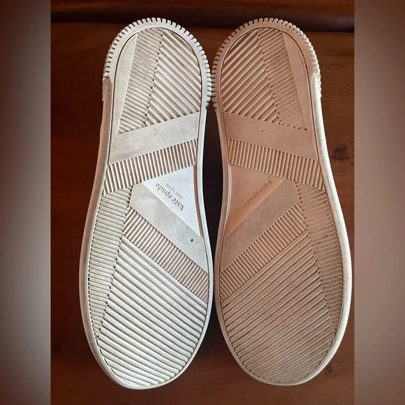 Kate Spade-K As In Kate Court Sneakers US 10B
EUR40.5 Black & White leather logo - Picture 13 of 15